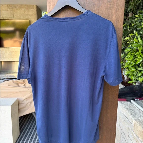 James Perse Blue Crew Neck Tee